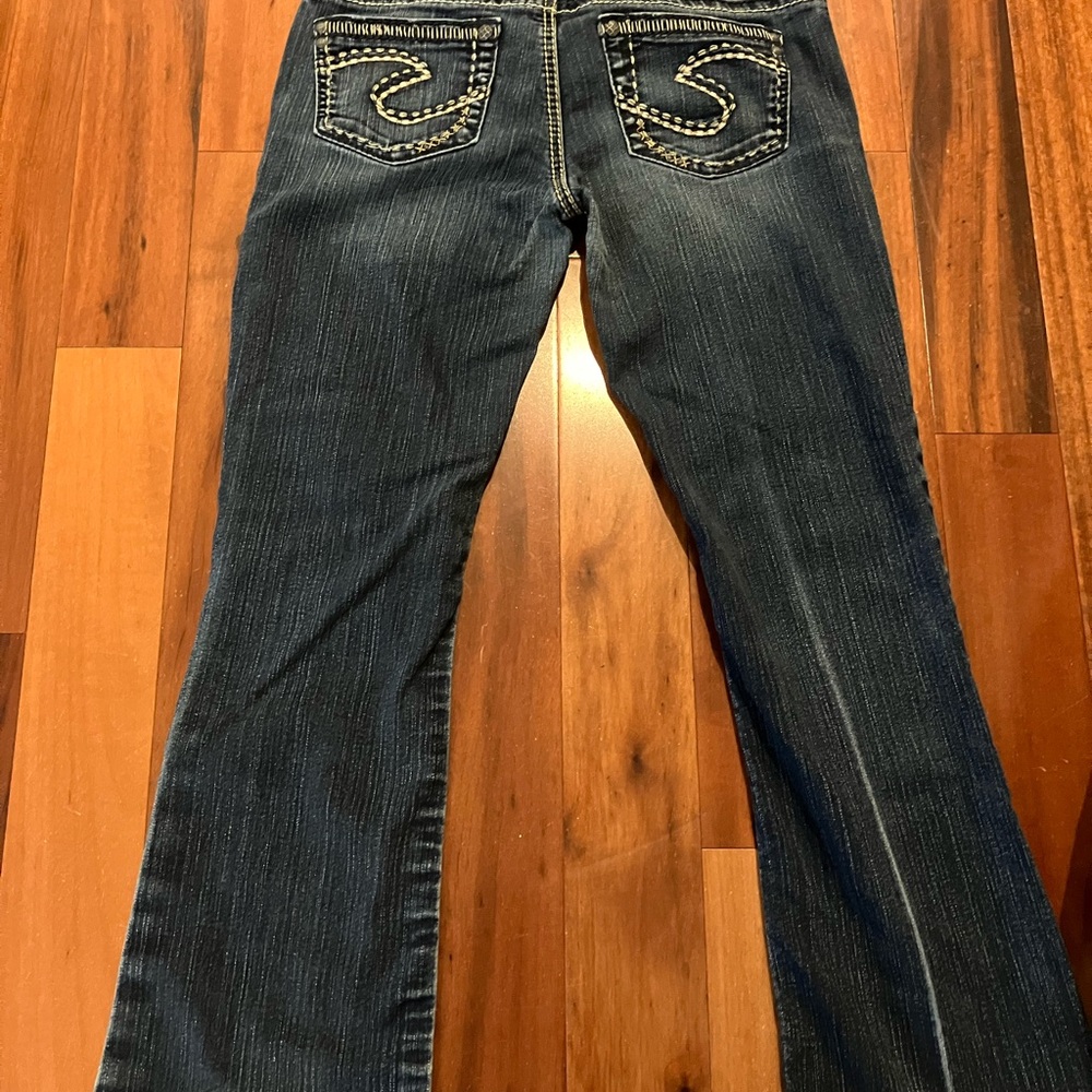 Women’s Aiko bootcut Silver Jeans size 28/26. - Picture 2 of 2
